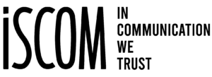 Logo d’un établissement d’enseignement supérieur en communication et marketing digital.